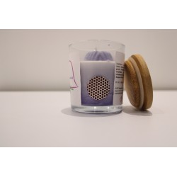 Bougie artisanale à la lavande – Apaisante & naturelle