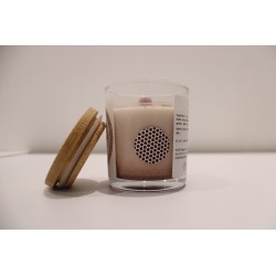 Bougie artisanale parfum cappuccino – Gourmande & chaleureuse